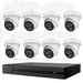 Hikvision HiLook 6MP IntelliSense 8CH CCTV Kit: 8 x IP Turret Cameras + 8CH NVR+6TB HDD - Civic Electronic