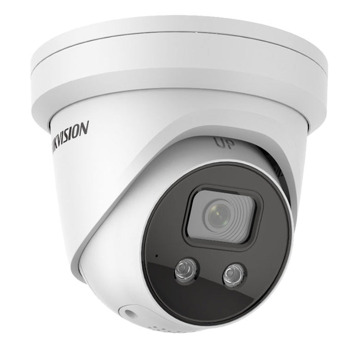 Hikvision 6MP 4CH CCTV Kit: 4 x IP AcuSense Turret Cameras + 4CH NVR