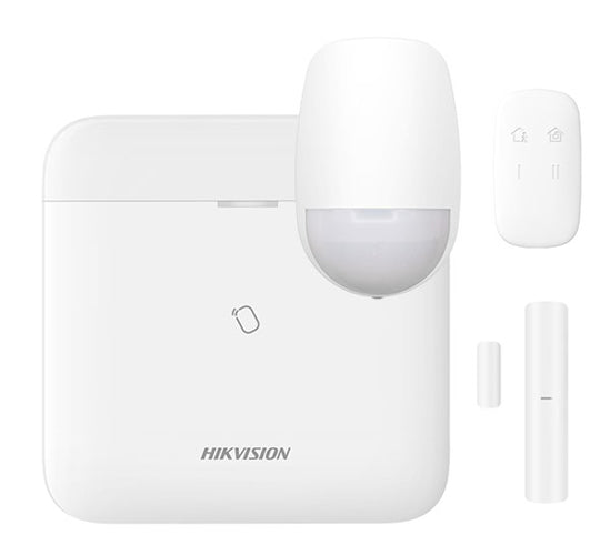 Hikvision DS-PWA96-Kit-WB AX PRO Alarm Security Kit – Control Panel, Reed, PIR + Remote